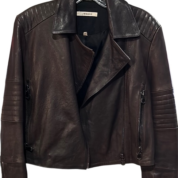 J BrandLam skin leather jacket - Picture 4 of 10